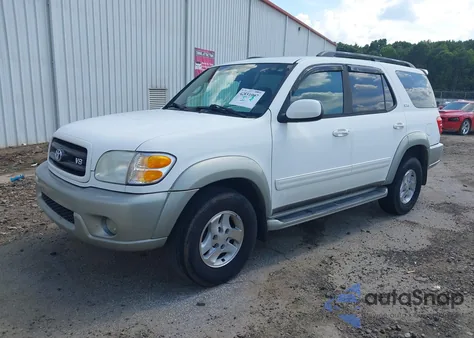 2003 Toyota Sequoia Sr5 V8 из США, поврежденный, VIN 5TDZT34A43S197128